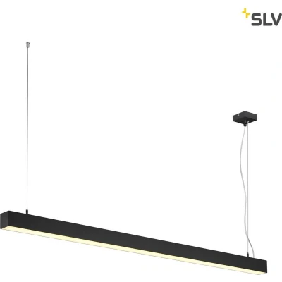 Afbeelding van SLV Q LINE ® 1001309 Hanglamp LED vast ingebouwd Zwart