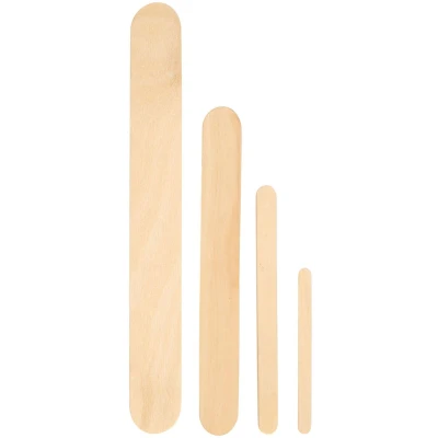 Afbeelding van Colorations Houten Knutselstokjes Divers Klaslokaalset, 1200st.
