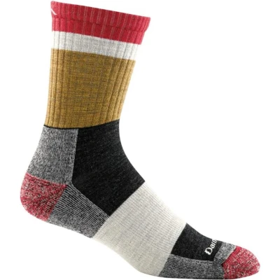Afbeelding van Darn Tough Heady Stripe Micro Crew Lightweight Cushion Heren Wandelsokken