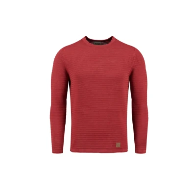 Afbeelding van Key Largo MST Manuel Round Trui, Heren, Maat: 3XL, Brick red