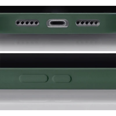 Afbeelding van Mobilize Rubber Gelly Telefoonhoesje geschikt voor Samsung Galaxy A15 Hoesje Flexibel TPU Backcover Matt Green