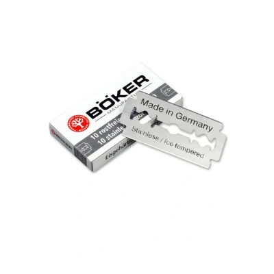 Afbeelding van Boker double edge scheermesjes 10 stuks