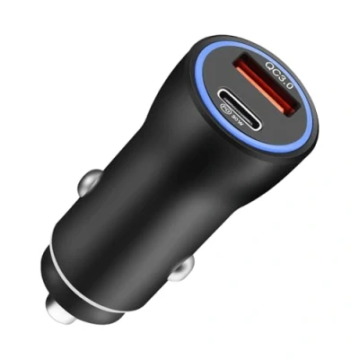 Afbeelding van Hoppac Sigarenaansteker, PD&amp;QC, oplader voor iPhone PD 20 W, snel opladen, QC 18 snellader sigarettenaansteker, USB, met 14/13/12/Samsung Galaxy