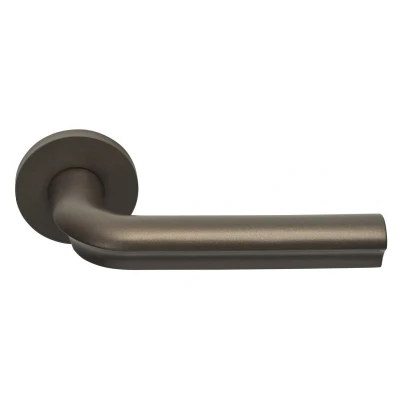 Afbeelding van Formani Deurkruk David Rockwell ECLIPSE DR100 G geveerd op rozet brons