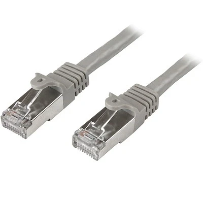 Afbeelding van StarTech.com Cat6 patchkabel 0,5m grijs Shielded (SFTP) snagless gigabit netwerkkabel 50 cm