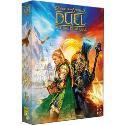 Afbeelding van Asmodee Repos Production the Lord of Rings: Duel voor Midden aarde, gezelschapsspellen, strategiespellen, spel volwassenen en kinderen vanaf 10 jaar, 2 spelers, Franse versie