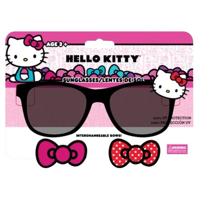 Afbeelding van Hello Kitty Zonnebril Junior Zwart/rood/roze One size 3 delig