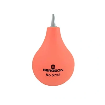 Afbeelding van BERGEON 5733 Stofzuiger Kogel, afgevlakt, met PVC punt en bodemventiel, 95 x 60 mm