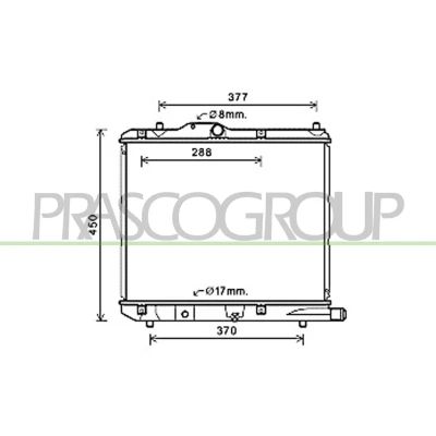 Afbeelding van Radiateur PRASCO OP305R001
