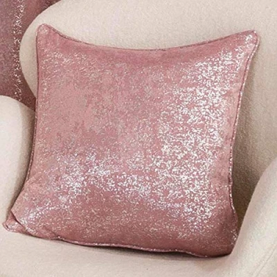 Afbeelding van Enhanced Living Halo Roze Metallic Thermische Blokkering Gordijnen met Ringen 229 x 137 cm Energiebesparende voor Woonkamer/Slaapkamer