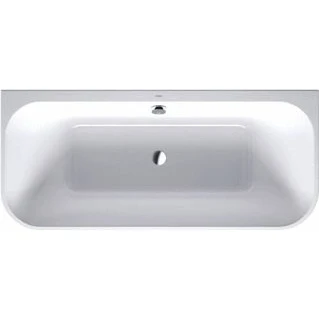 Afbeelding van Duravit HappyD.2 bad acryl back to wall 180x80x46cm met paneel wit