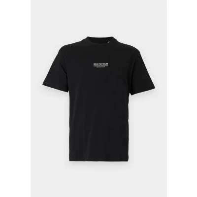 Afbeelding van TOM Tailor Denim Relaxed Printed Tshirt print, Heren, Maat: XS, Black