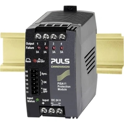 Afbeelding van PULS DIMENSION PISA11.403 Zekeringsmodule 24 V/DC 20 A Aantal uitgangen: 4 x Inhoud: 1 stuk(s)