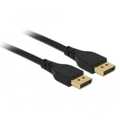 Afbeelding van Delock 85910 DisplayPort kabel 8K 60 Hz 2 m DP gecertificeerd zonder vergrendeling