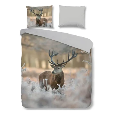 Afbeelding van Dekbedovertrek Good Morning Michel Multi Flanel 200 x / 220 cm 2 Persoons