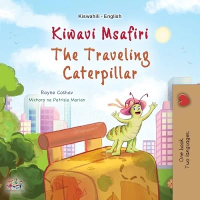 Afbeelding van The Traveling Caterpillar (Swahili English Bilingual Book for Kids)