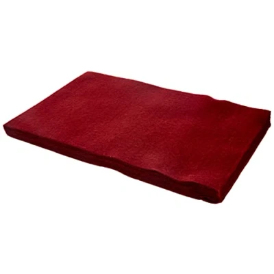 Afbeelding van Folia 520422 Ambachtelijk vilt 20 x 30 cm, 10 vel, donkerrood