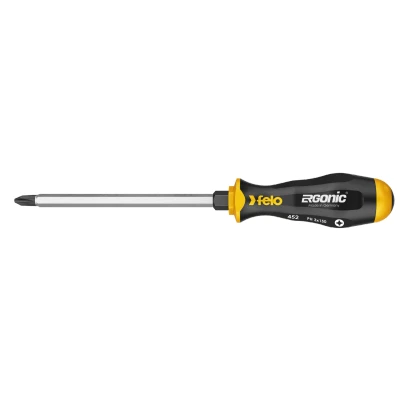 Afbeelding van Felo, Schroevendraaiers, Ergonic kruiskopschroevendraaier PH 3 150 voor slagmoeren