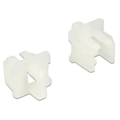 Afbeelding van Delock stofhoes voor RJ11 jack met handvat 10 stuks wit