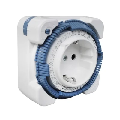 Afbeelding van Theben timer 26 analoge stekerschakelklok met dagprogramma aanraak 0260833