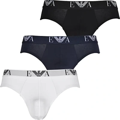 Afbeelding van Emporio Armani stretch 3P slips multi XL
