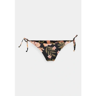 Afbeelding van Billabong Hooked ON Tropics TIE Tanga Bikinibroekje, Dames, Maat: XL, Black pebble