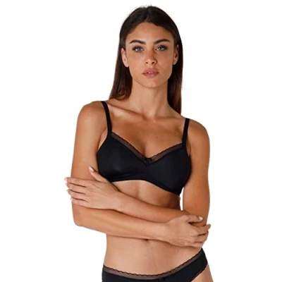 Afbeelding van Lovable BH beugelloze My Daily Comfort dames, zwart (004 nero), 85D