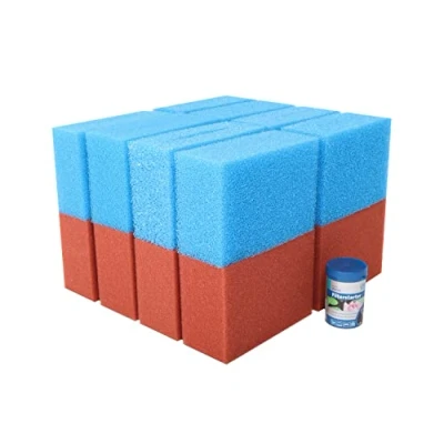 Afbeelding van Wacredo Reservesponsset + filterstarter voor Oase Biotec 18 vijverfilter, filtersponzen, filterstarter, complete set, waterbehandeling, filterspons, vijververzorging, reservesponzen
