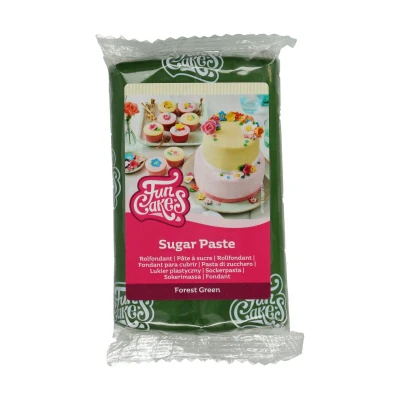 Afbeelding van FunCakes Rolfondant Bos Groen 250g