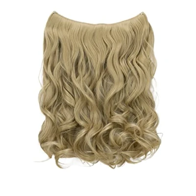 Afbeelding van CAISHA 1 Inslag Extension Met Elastische Band Haarextensies Haarstukje Golvend Blond E113