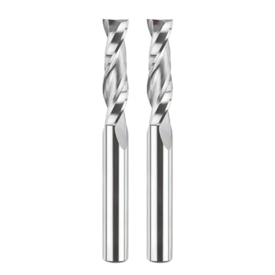 Afbeelding van SpeTool 2 stuks spiraalgroeffrees, 8 mm schacht upcut 32 snijlengte, groeffrees, houtfrees, spiraalfrees, VHM schachtfrees, fluiten, router, bit, langgatfrees, hout, CNC frees voor bovenfrees