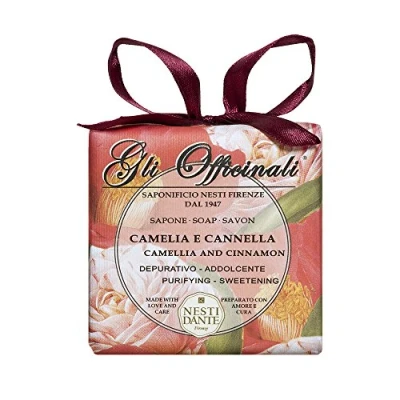 Afbeelding van Gli Officinali: Camellia&amp;Kaneel zeep 200 gr