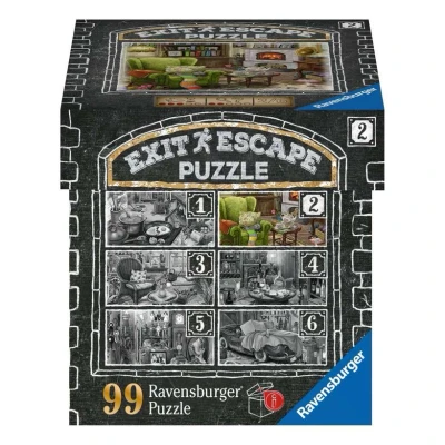 Afbeelding van Ravensburger EXIT Puzzle 16878 Im Gutshaus Wohnzimmer 99 Teile für Erwachsene und Kinder ab 14 Jahren
