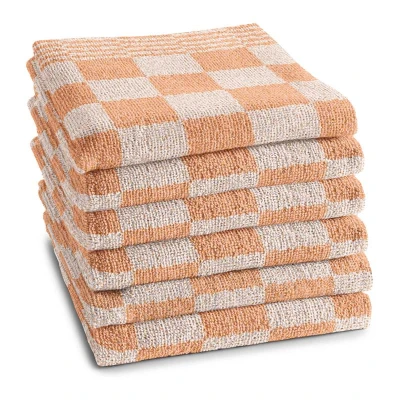 Afbeelding van Keukendoek DDDDD Barbeque Pastel Peach (Set van 6)