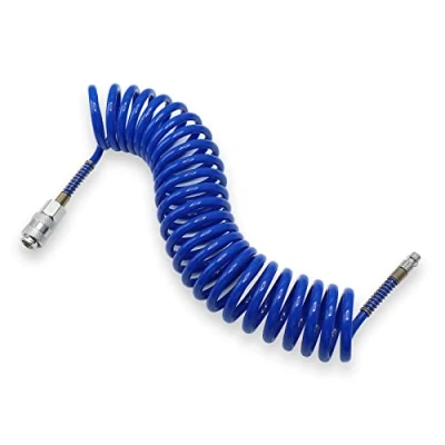 Afbeelding van CCLIFE Perslucht Spiraalslang 5M Persluchtslang voor Compressor Compressorslang