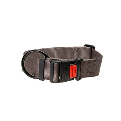 Afbeelding van Karlie Art Sportiv Plus halsband verstelbaar nieuwe universele kleuren mix en match L: 55 75 cm B: 40 mm XL grijs