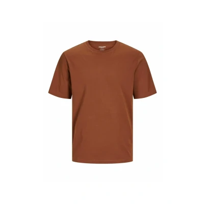 Afbeelding van Jack &amp; Jones TEE Oneck NOOS Tshirt basic, Heren, Maat: XXL, Mocha bisque