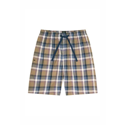 Afbeelding van Schiesser Bermuda Pyjamabroek, Heren, Maat: 56, Nougat