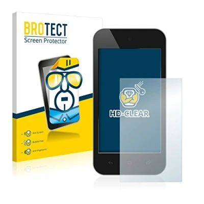 Afbeelding van BROTECT Screenprotector voor Standaardmaten met 4.3 inch Schermen [96.5 mm x 55.3 mm, 16:9] Folie Beschermfolie transparant (2 Stuks)