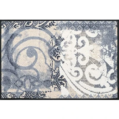 Afbeelding van wash+dry by Kleen Tex Mat Arabesque Inloopmat, antislip, geschikt voor binnen en buiten, wasbaar