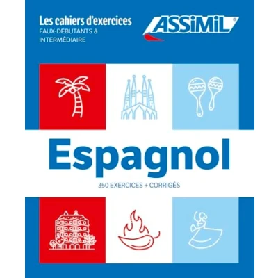 Afbeelding van Cahiers D&#039;exercices Coffret Espagnol Faux Debutants + Intermediaire