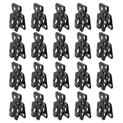Afbeelding van SG Store 20 stks Boot Voering Trim Panel Clips Vervanging Deel 1490222 Compatibel met Ford Fiesta Focus C Max Zwart