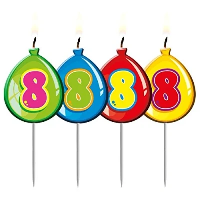 Afbeelding van Kaarsprikker ballonvorm 8