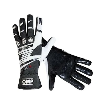 Afbeelding van Omp OMPKK02743E076S Ks 3 handschoenen My2018, zwart/wit, maat S
