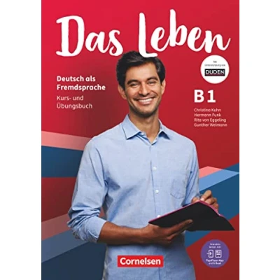 Afbeelding van Das Leben Deutsch als Fremdsprache Allgemeine Ausgabe B1: Gesamtband. Kurs und Übungsbuch Mit PagePlayer App: Ubungsbuch B1 inkl. E Book App