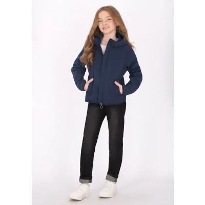 Afbeelding van Dreimaster Softshelljas voor kinderen, Maat: 122, Marine