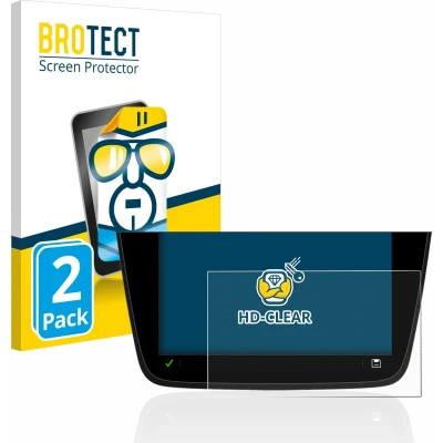Afbeelding van BROTECT Screenprotector voor Opel Corsa F MY20 2020 Multimedia Navi 7&quot; Folie Beschermfolie transparant (2 Stuks)