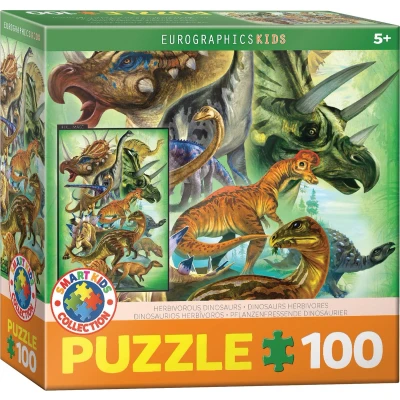 Afbeelding van Eurographics Herbivorous Dinosaurs (100)