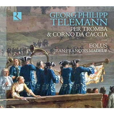 Afbeelding van Ensemble Eolus, Jean François Madeuf Per La Tromba &amp; Il Corno Da Caccia (CD)