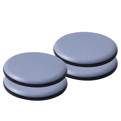 Afbeelding van meubelschuifregelaars voor tapijt en hardhouten vloeren, zelfklevende meubelglijders, pads (round65 mm, 4)